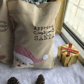 Gift Christmas Eve Fruit Packing Bag Corner (Option: Santa Claus)