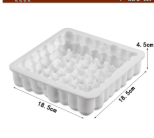 Moire mousse silicone mold (Option: Style1)