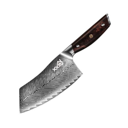 Damascus Kitchen Knife Slicing And Cutting Meat And Fruit Knife