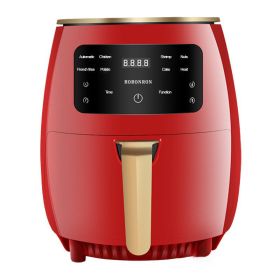 Air Fryer Smart Touch Home Electric Fryer (Option: Red-UK 220V)