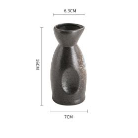 Creative Japanese Household Ceramic Baijiu Pot (Option: Blues-Large)