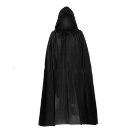 Halloween Costume Witch Spider Pendant Witch Hat Black Cloak Nose Eyes Suit (Option: 17HAM1102BKA-Average Size)