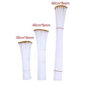 Plastic Small Flag Pole Flag Hand-cranked Flagpole (Option: Plastic Flagpole 30 CmX6mm-100pcs)