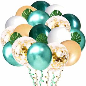Animal Head Birthday Party Balloon Jungle Set Monstera Theme (Option: Style 22)