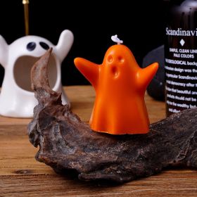 Halloween Candle Creative Ghost DIY Ornaments (Option: Orange Embrace Ghost)