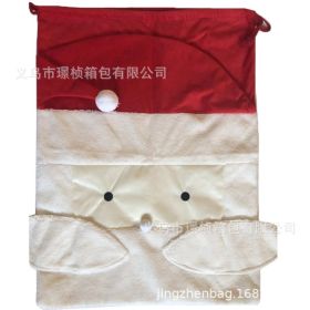 Christmas Apple Gift Bag Elk (Option: Large Size)