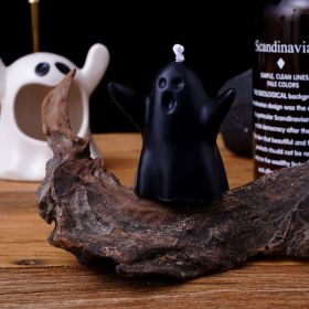 Halloween Candle Creative Ghost DIY Ornaments (Option: Black Passionate Embrace Ghost)