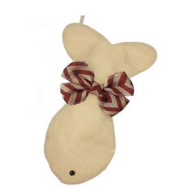Christmas Stockings Jute Dog Bone Fish Shape Christmas Decoration (Option: Y02)
