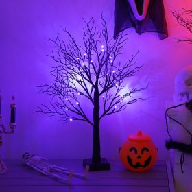 Led Halloween Party Scene Layout Decorative Lights Indoor Decoration (Option: Style 5-Purple Light)