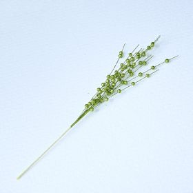 Christmas Decorations 43cm 12 Fork Gold Powder (Option: Green-43cm)