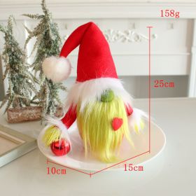 Christmas Red Love Faceless Doll Ornaments (Option: F1 36 Red Arm Style)