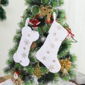 Christmas Decoration Supplies Little Socks (Option: Christmas Stockings Gold)
