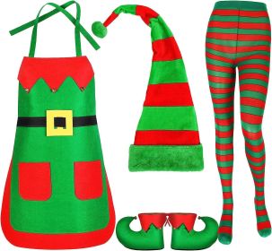 Christmas Cos Clothing Supplies Party (Option: Green 3-Free Size)