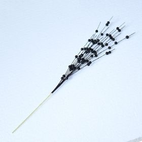 Christmas Decorations 43cm 12 Fork Gold Powder (Option: Black-43cm)