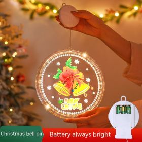 Christmas LED Decoration Glowing Door Hanging Christmas Tree (Option: Jingling Bell-Use 3 No7 Batteries)