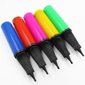 Cartoon Rocket Balloon Birthday Party Decoration (Option: Inflator Color Random)